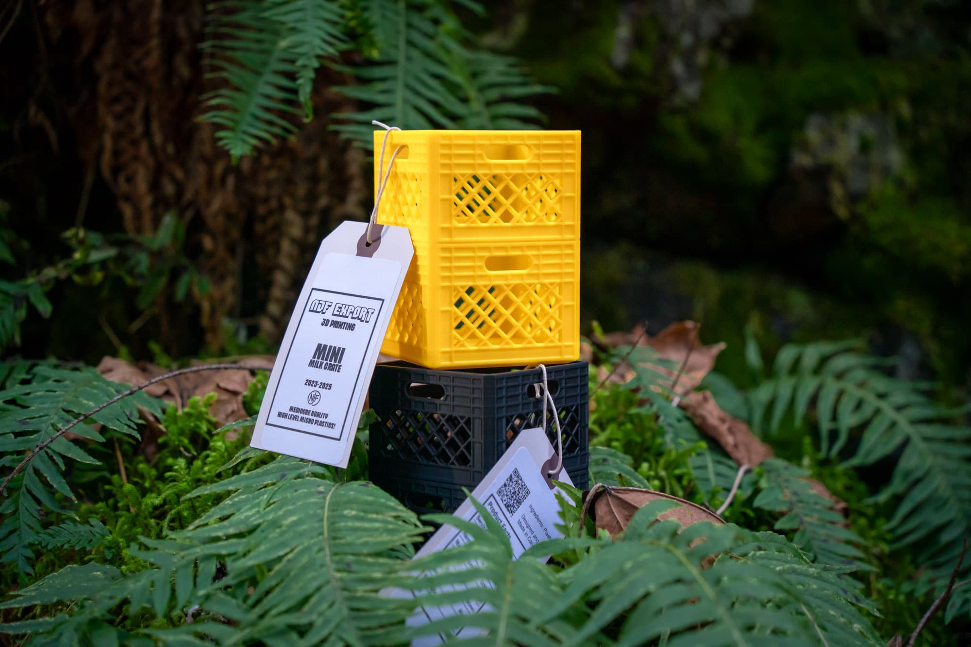 Mini Milk Crate Coozie